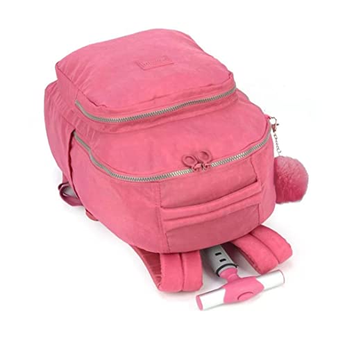Kit Mochila de Rodinha Notebook Feminina by Up4You Ref.51610 (Vermelho)
