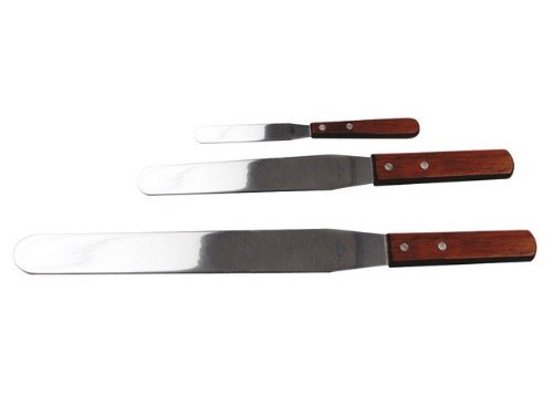 Winco Offset Bakery Spatula, 4 1/4 inch Blade - 1 each.