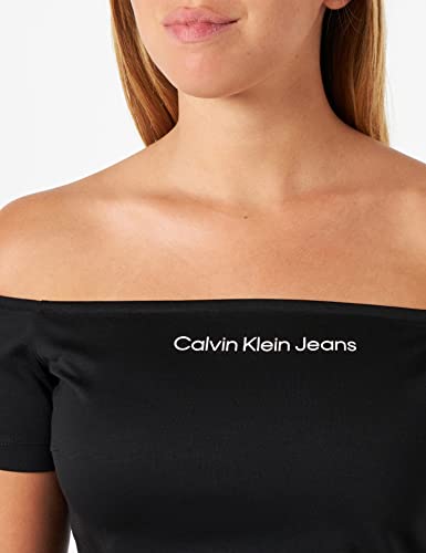 Calvin Klein Jeans Milano Bardot Dress Vestito