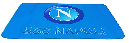 Accappatoio SSC Napoli In Microfibra - Con Cappuccio, Tasche E Omaggio Zainetto E Infradito