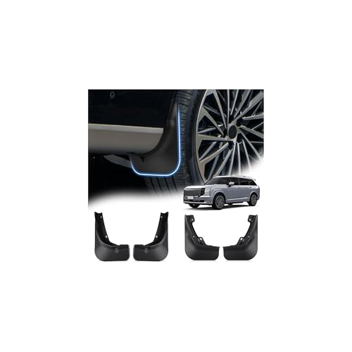 Image of Autorder Mud Flaps for 2026 Hyundai Palisade Calligraphy Accessories All-Weather Splash Guards Protect Paint Mudflap No Drilling Required Mud Guard Body Kits for Palisade 4PCS