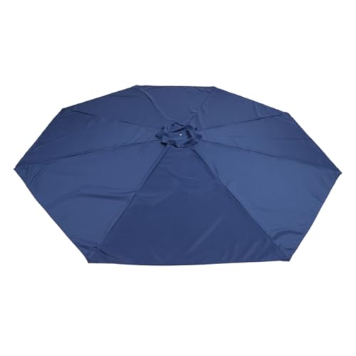 Auvent de parasol extérieur en polyester tissu de remplacement pour parapluie de marché 270cm