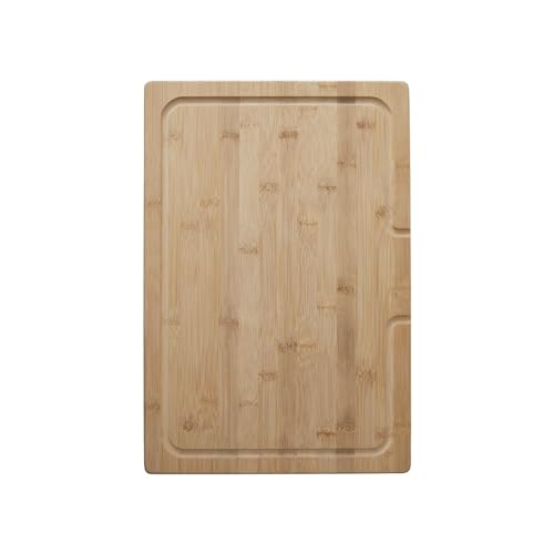 Tabla de Cortar de Bambú 45.7x30.5x2.5 cm con Ranura miniatura 1