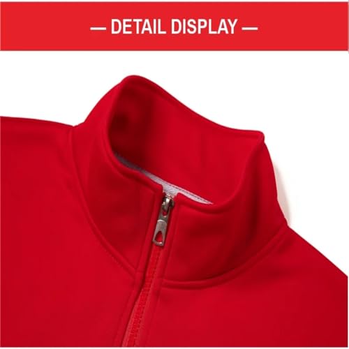 BAGLEV Personalisierte Logo-Weste, Individueller Druck mit Ihrem Eigenen Bild/Text, für Herren und Damen, Warme Fleecejacke, Frühlings- und Herbstmode, Lässige Weste, Mantel Black,M