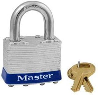 1D Master Lock Non-Rekeyable Laminated Steel Pin Tumbler Padlock 1-3/4 (44mm)