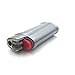 Lucklybestseller Silver and Gray Color Vintage Metal Lighter Case Cover Holder for Mini BIC Lighter J5