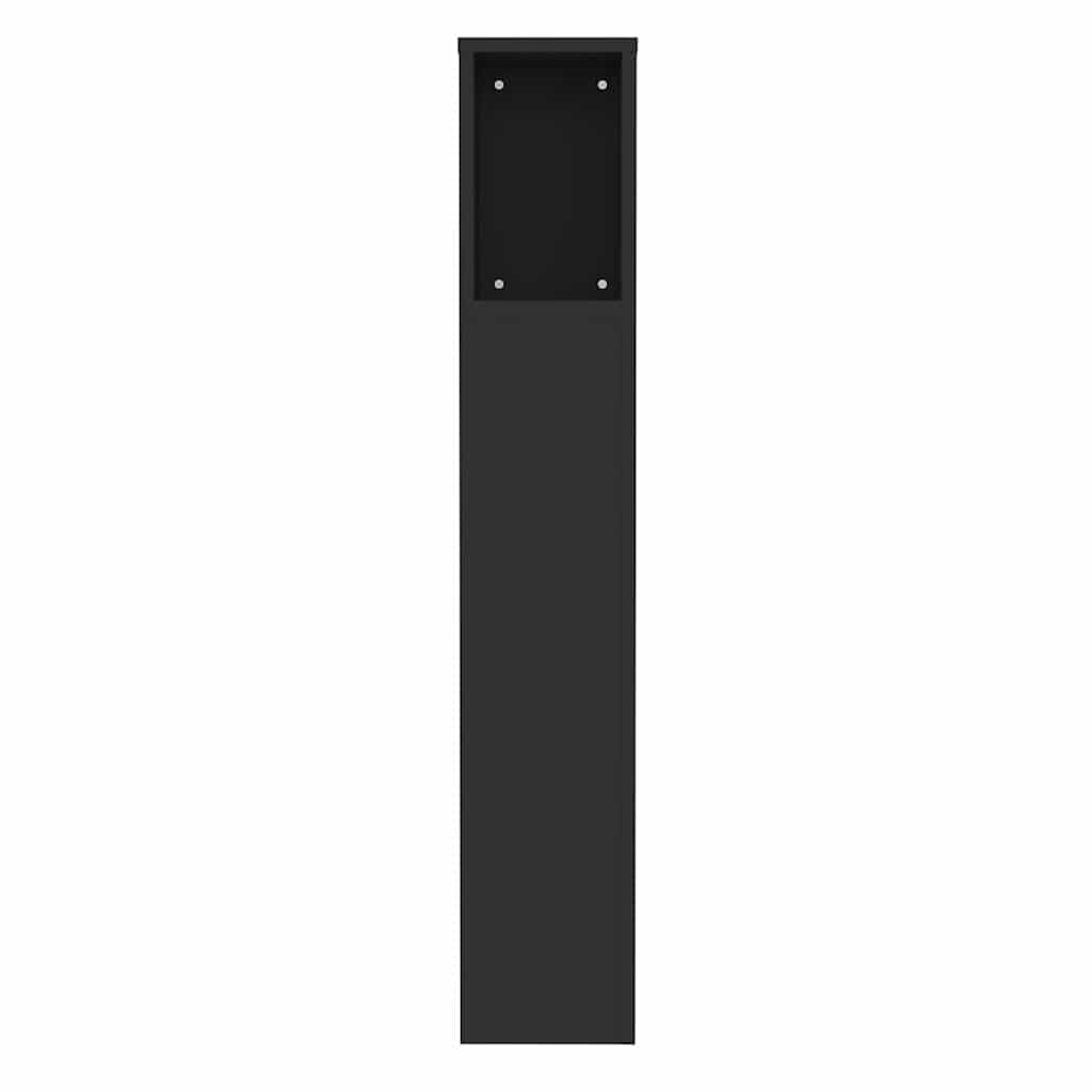 vidaXL Hoofdbordkast 100x18,5x102,5 cm gerookt eikenkleurig