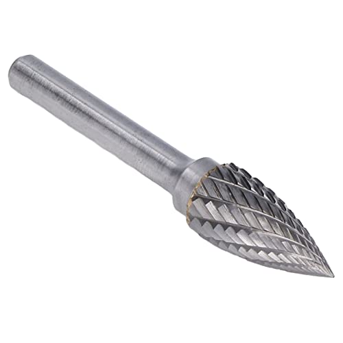 Fresa rotativa de carburo sólido YG8 6mm punta arqueada miniatura 2