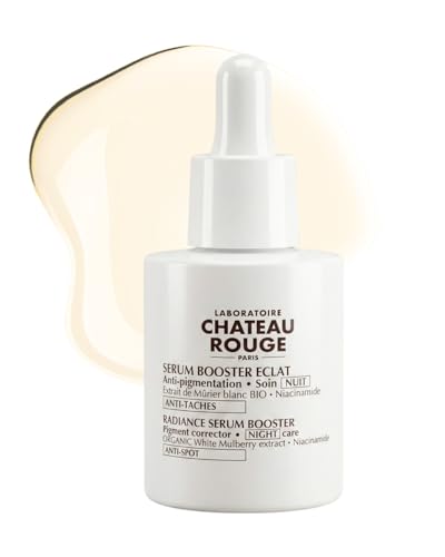 Sérum anti-tache Château Rouge à appliquer chaque soir pour un réveil éclatant