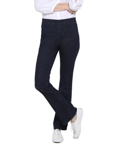 NYDJ Slim Bootcut Pull-On Jeans in Langley