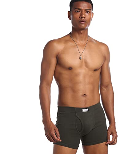 Image of U.S. POLO ASSN. Mens Solid Cotton Mid Rise Trunks - Pack of 2