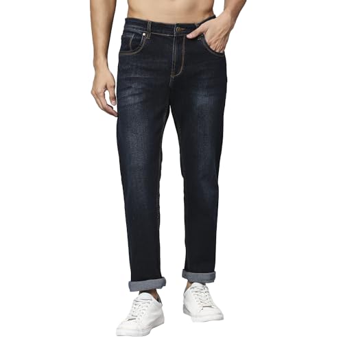 Image of Thomas Scott Men's Regular Fit Mid Rise Mid-Rise Stretchable Jeans