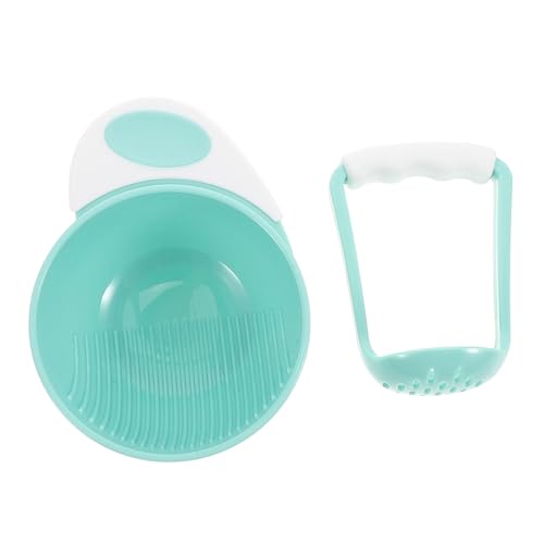 FRCOLOR Babynahrung Stampfer Set Türkis