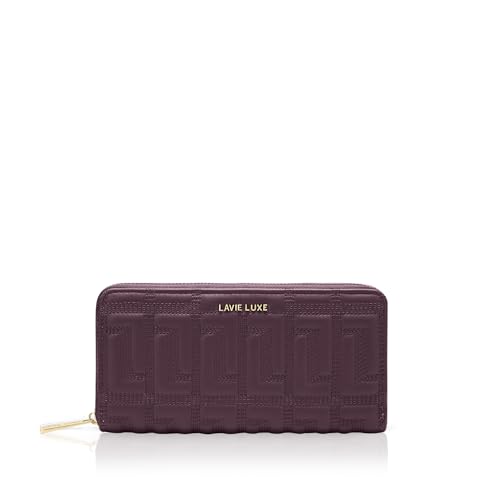 Image of Lavie Luxe Women's Quina25 Large Zip Around Wallet | Gift for Women