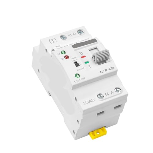 Interruptor de transferencia automático G2R 40A para evitar apagones y proteger equipos de 110V 4