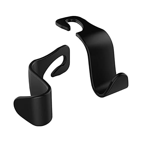 HAUSSIMPLE CAR SEAT HOOKS FOR BAGS BLACK Cover