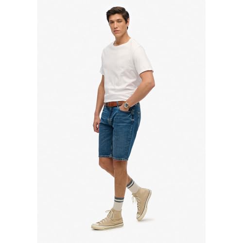 Superdry Vintage Straight Short M7110394A Buck Blue 34