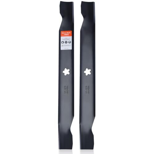 Hipa 2-Pack 138971 High Lift Mower Blades 5-Point Star Set