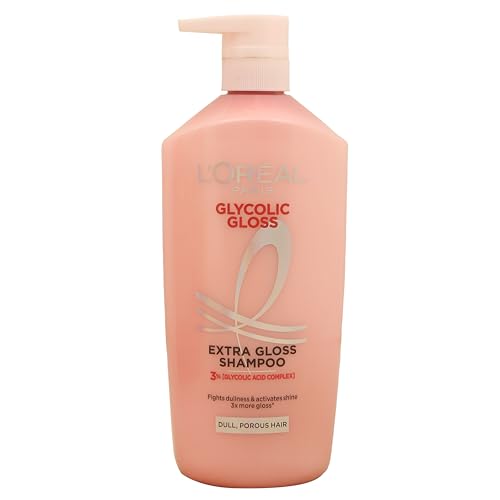 Image of L'Oreal Paris Glycolic Gloss Shine Boosting Shampoo, 1 Ltr Bottle