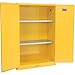 Global Industrial 45 Gallon Flammable Cabinet, Manual Close, 43