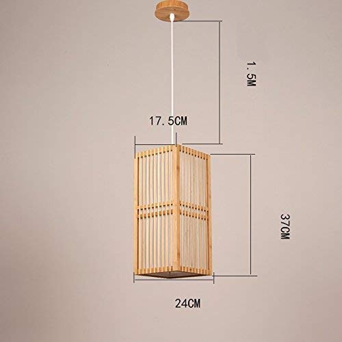 Preisvergleich Produktbild YSH Kronleuchter / Deckenleuchten / Lampe, Glanz Bambus Licht, Teestube Dekorative Lichter Für Die Lampen Und Laternen Von Courtesy Light Bar Restaurant Weberei Kunst In Holz Rattan Einfacher Kopf E2