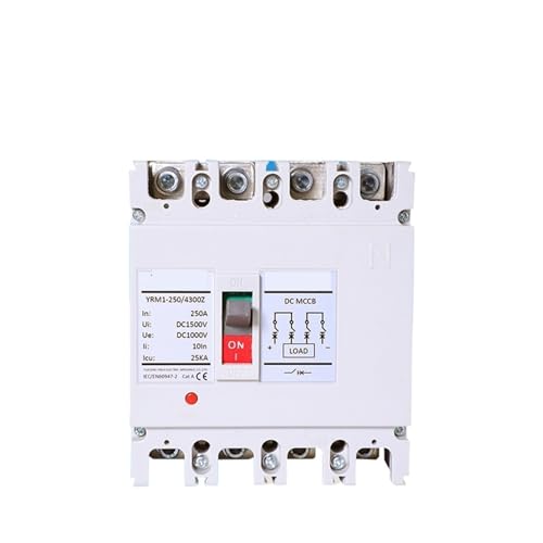 Disjoncteur boîtier moulé MCCB DC 4P 160A pour protection de batterie solaire