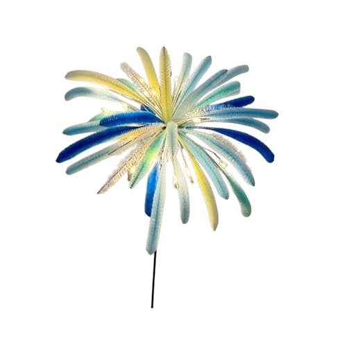 [qiukala]��|���[�� �ԉ΃A�[�g�L�b�g LED���� 3/5/10��� ���� �ԑ� DIY����Z�b�g/�L�O��/�J�b�v���F�B���蕨 ���[�V���� �O���f�[�V�����u���[�ԉΑf�ރp�b�N10�y�d��1�A�z