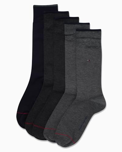 Tommy Hilfiger Men's Lightweight Comfort Fabric Crew Dress Socks - 5 Pack4