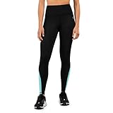 newfeel noir  SIROKO - Legging de sport pour femme New Feel, Noir/turquoise, S