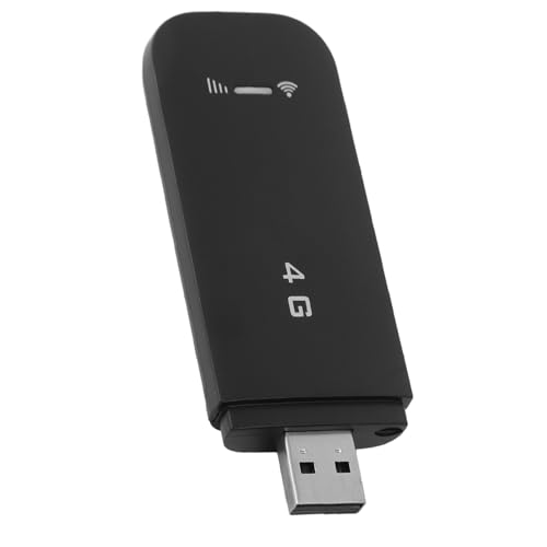 Image of 4G USB Portable, WPA WPA2 Encryption, USB Powered 4G LTE Portable Router, Fast Internet Access for Laptops (Black)