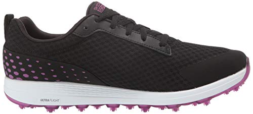 Skechers Women's Max Golf Shoe, Mesh Black/Purple, 8 M Us #TOP5