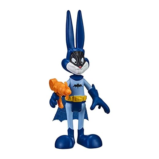 Moose Toys Space Jam: A New Legacy - Baller Action Figure - 5" Bugs Bunny (Batman), Multicolor (14603)