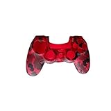 VORCOOL Silikon Schutzhülle Gehäuse für PS4 Controller (Camouflage Rot)