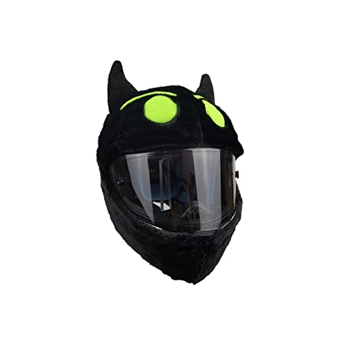 Motorcycle Helmet Cover Bike Helmet Hat Funny Plush Head Bike