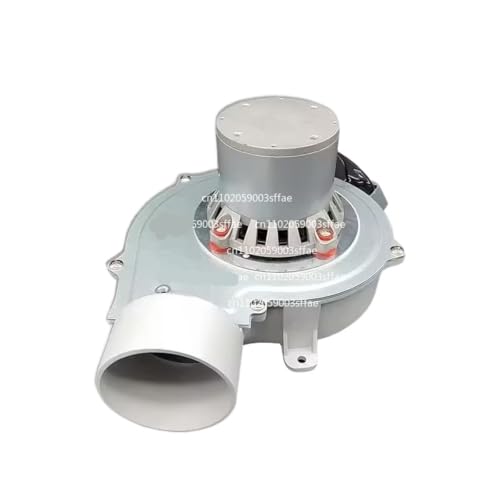 Ventilador centrífugo de alta temperatura extractor de humo rosa con franjas de calor