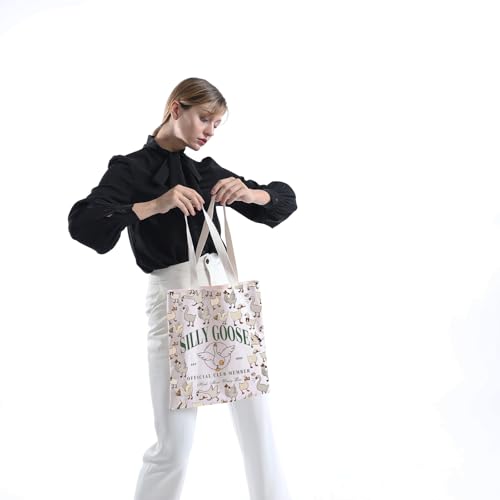 Bolso Tote Inspirado en Ganso Kawaii Silly miniatura 3