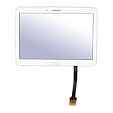  Frontglas Display Touchscreen Ersatzglas mit Digitizer und Werkzeug für Samsung Galaxy Tab 4 T530 T531 T535 (10,1 Zoll) Weiß
