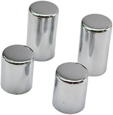 Motorcycle Luggage Rack Four Point Docking Hardware Covers Caps Kit for Harley Touring Road King/Road Glide/Street Glide/Electra Glide2009-2024 (Chrome)