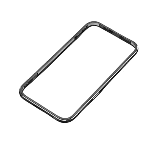 iPhone 16e �����o���p�[ �P�[�X �Ռ��z�� �� �y�� �����Y�ی�v���[�g�t�� ���^���t���[�� �A���~�j�E���� �J�o�[ IP16E-JG-50309 (�u���b�N�V���o�[)