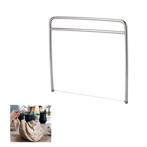 Outil de sculpture rectangulaire UNICRAFTALE en acier inoxydable durable pour céramique - 2