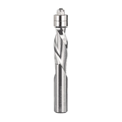 Freud 1/2 (Dia.) Flush Trim Downcut Spiral Bit with 1/2 Shank (76-508)