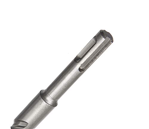 UK Drills - SDS Plus Hammer Drill Bit - Tungsten Carbide Tip, Fully Hardened Tool - To Be Used in Granite, Concrete & Masonry - 10.0mm x 450mm