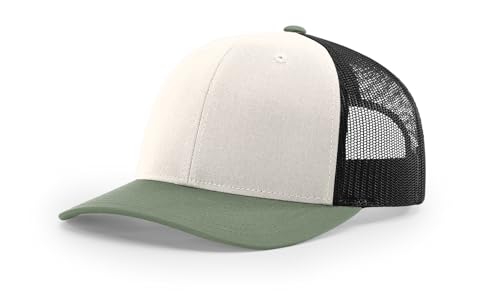 Image of Richardson 112 Trucker Hat - Premium Blank Baseball Cap, Adjustable Snapback Hat - Structured Six Panel Richardson Blank Hats