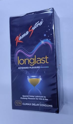 Kama-Sutra LongLast Condoms for Men-pk of12