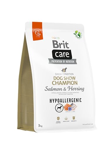 BRIT Care Hypoallergenic Adult Dog Show Champion Salmon & Herring - dry dog food - 3 kg