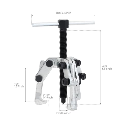 Extracteur de roulement réglable ChgImposs en acier au carbone