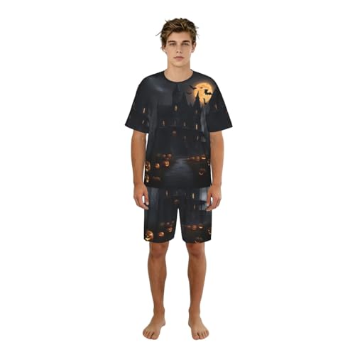 Pijama de Halloween para hombre ideal para noches frescas en casa