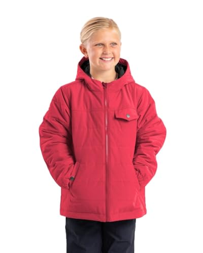Berne Youth Softstone Micro-Duck Hooded Coat