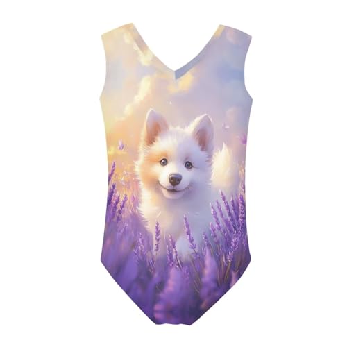 Image of Girls Swimsuit 3-14Y One Piece Swimwear Sleeveless Girls Bathing Suit