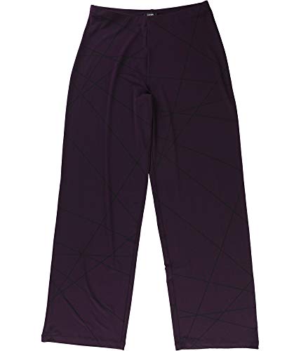 Alfani Womens Pull-On Casual Wide Leg Pants